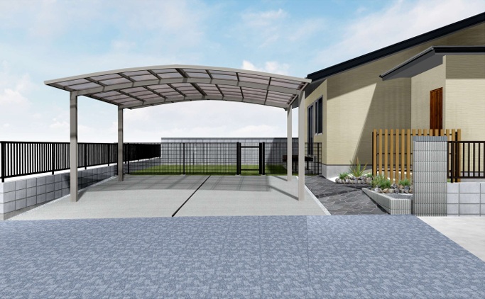 施工後　イメージパース画