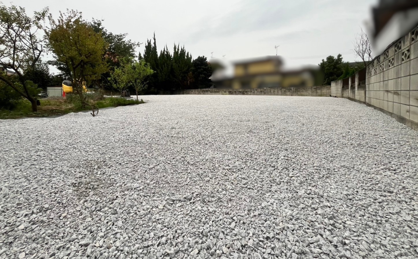 施工後　白ビリ