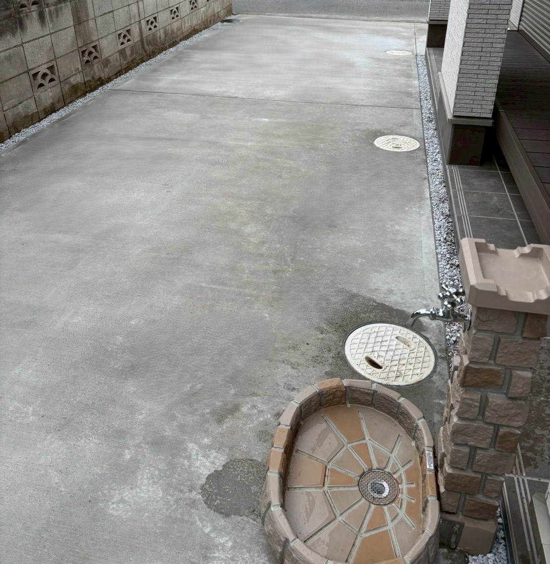 施工後　土間コンクリート