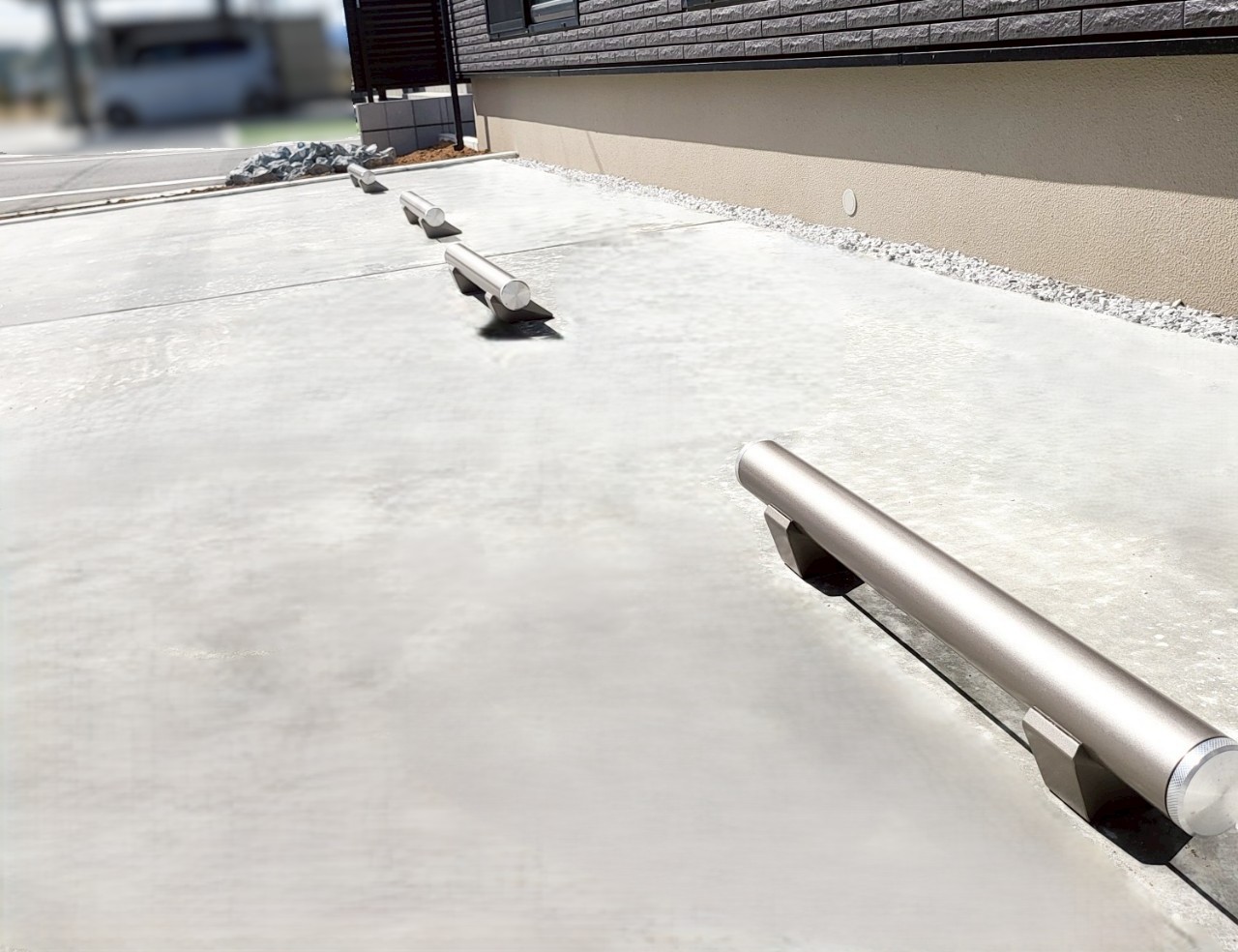 施工後　カーストッパー　オンリーワン　アルデコールC610 フルート　色：アーバングレーメタリック