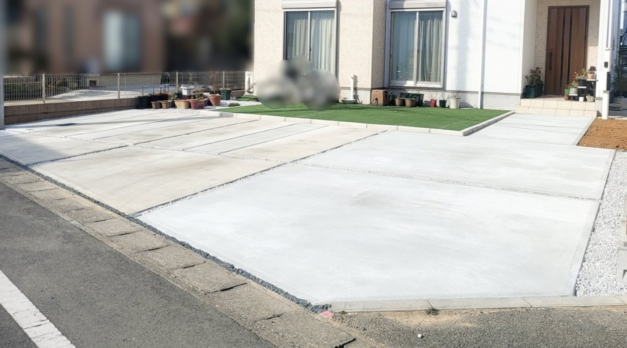 施工後　土間コンクリート