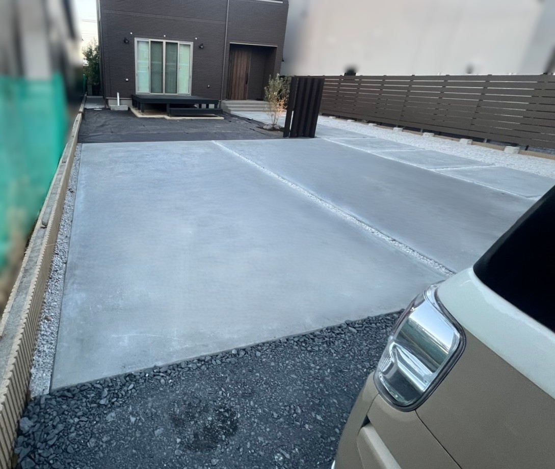 施工後　土間コンクリート