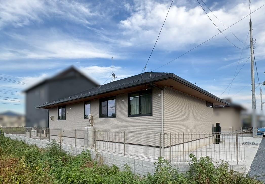 施工後　ブロックフェンス