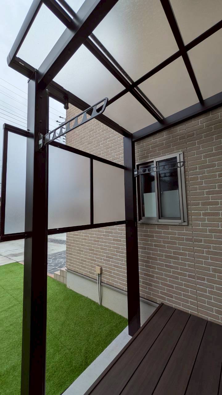 施工後　テラス